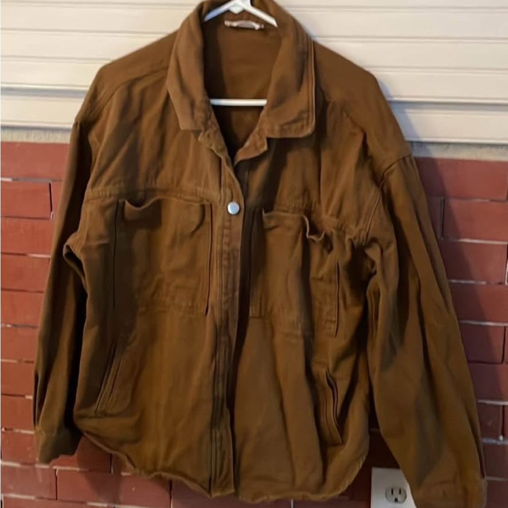 Brown Jean Jacket/Shacket